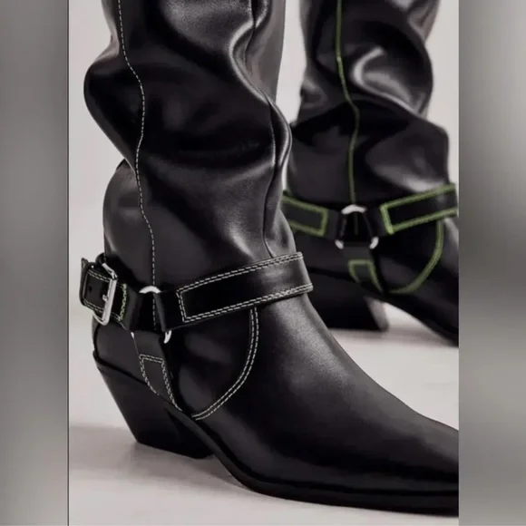 Free People Caverly Milly High Boot Size 38 - Picture 2 of 11